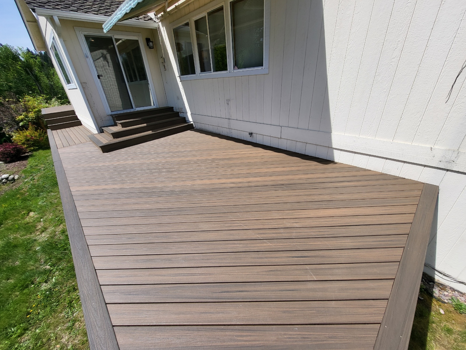 Deck after remodel, Raleigh NC